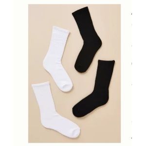 Anthropologie Athletic Sock Set (2) NWT